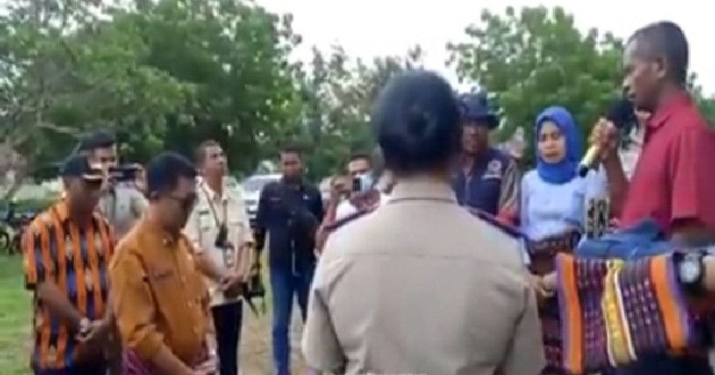 Penjabat Bupati Lembata Hadir Gemapatas di Kantor Nagawutung