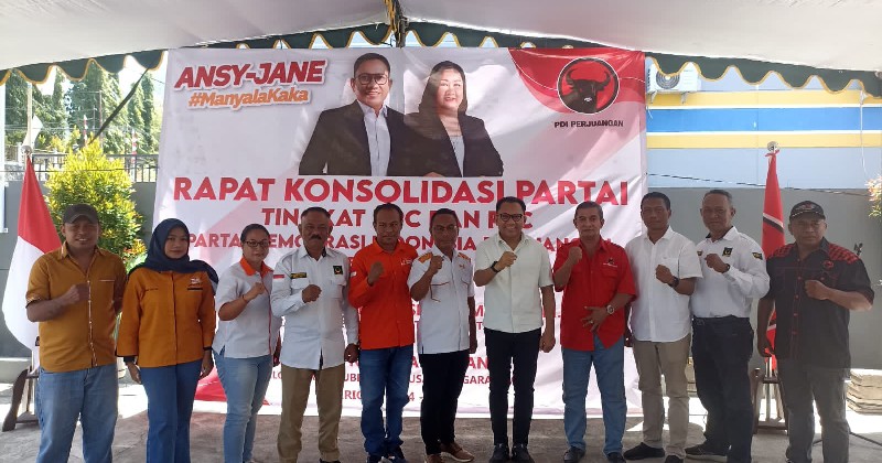Empat Partai Koalisi Komitmen Menangkan Ansy-Jane di Ende
