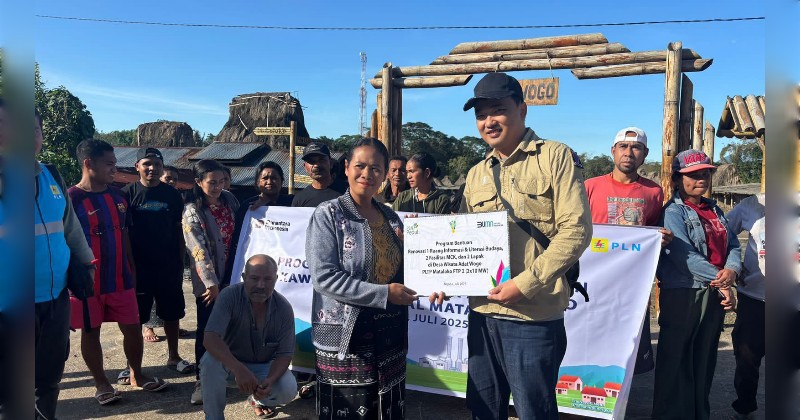 PLN 'Gercep' Realisasi Program Penataan dan Pengelolaan Desa Adat Wogo Sekitar PLTP Mataloko