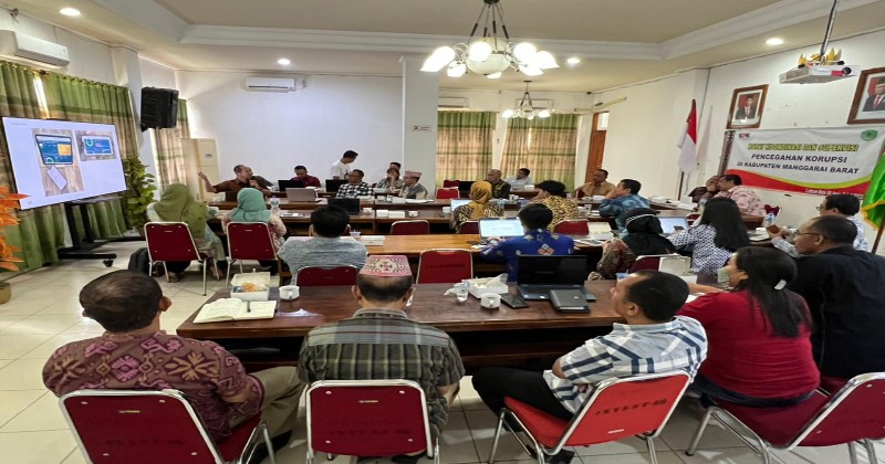 Cegah Korupsi, KPK Kawal Transformasi Digital Kabupaten Manggarai Barat